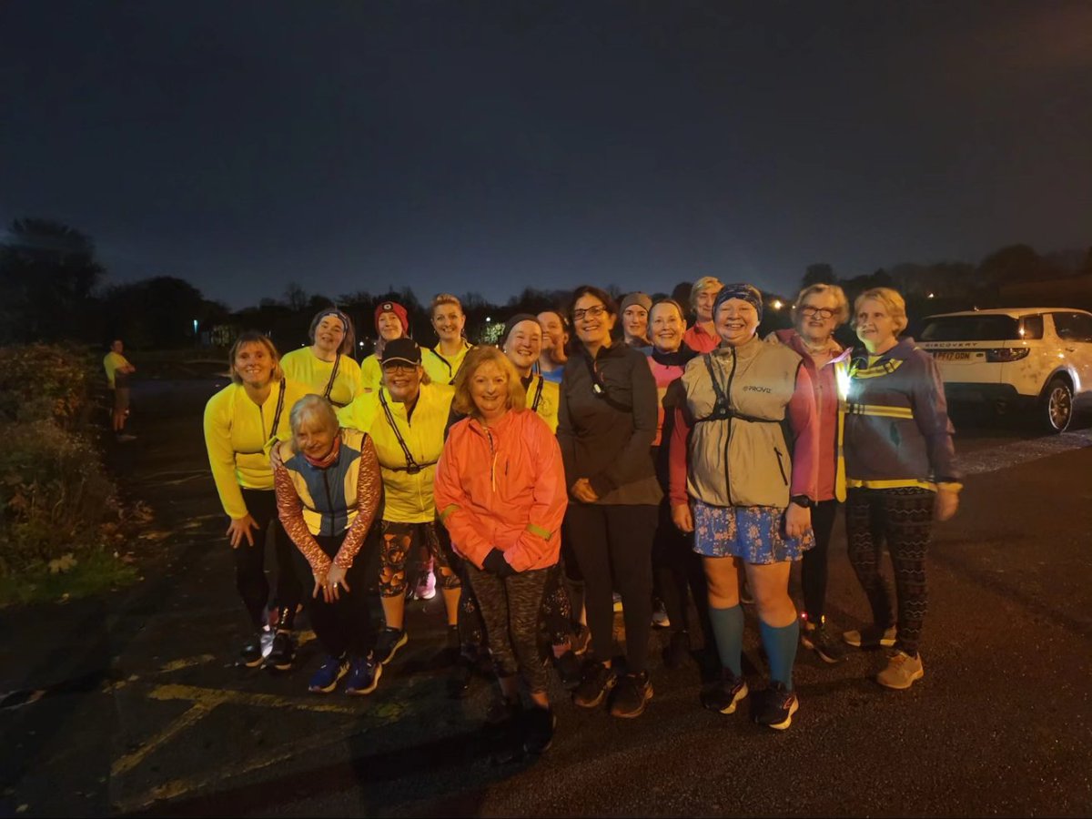 Prestwichplodd1's tweet photo. What a bumper turnout this evening. Along with run leaders, we had over 50 ladies join us for a walk, jeff, 5k and 7k.
Unfortunately, no pic from the walkers but they are added in the numbers 👍
#happyplodding
#plodderslovetorun
#ploddersplod
#plodsupport https://t.co/rD2PLasorW