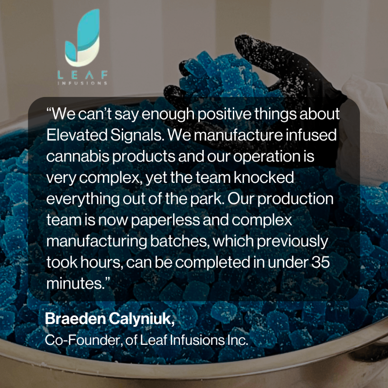 ElevatedSignals's tweet photo. Unshackle your production from antiquated paper processes. Save hours of your team’s valuable time. Accelerate your takt time. And get money in your pockets faster with digital record-keeping.🚀