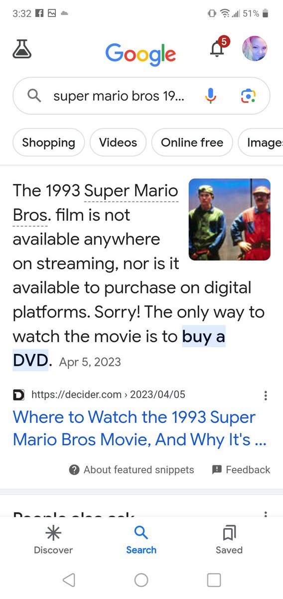BB_Sour's tweet photo. So sad and not ok!! I need to find it!!!! Bet it's only on VHS! Lol 💚💜🎮📼 #Mario #MarioMovie #streaming #videogames #mustwatch https://t.co/DZhB7bTLZG