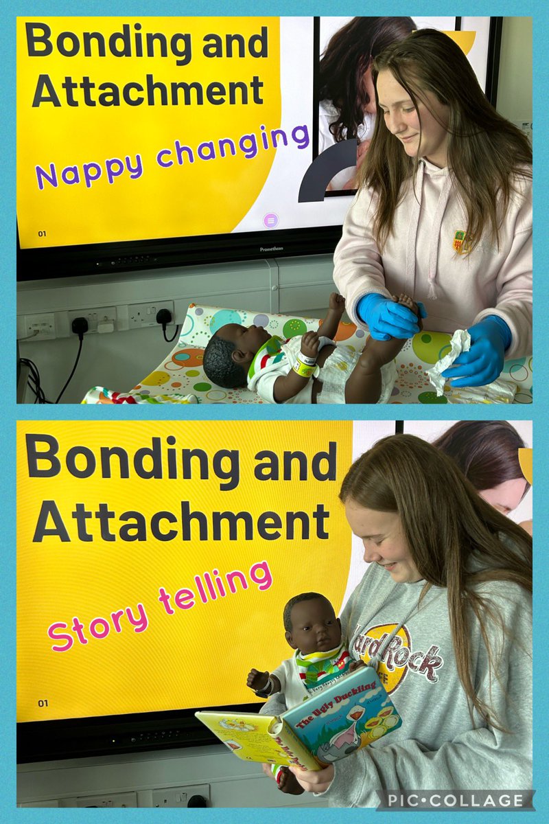 RachelProud3's tweet image. Our first year T Level students @gatesheadcoll have been exploring the term ‘responsive care-giving’ and how warm, sensitive and reassuring  interactions can have positive outcomes in the bonding and attachment process #attachmenttheory #childcare #earlyyears
