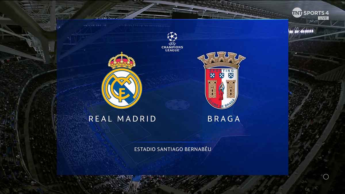 Real Madrid vs Braga