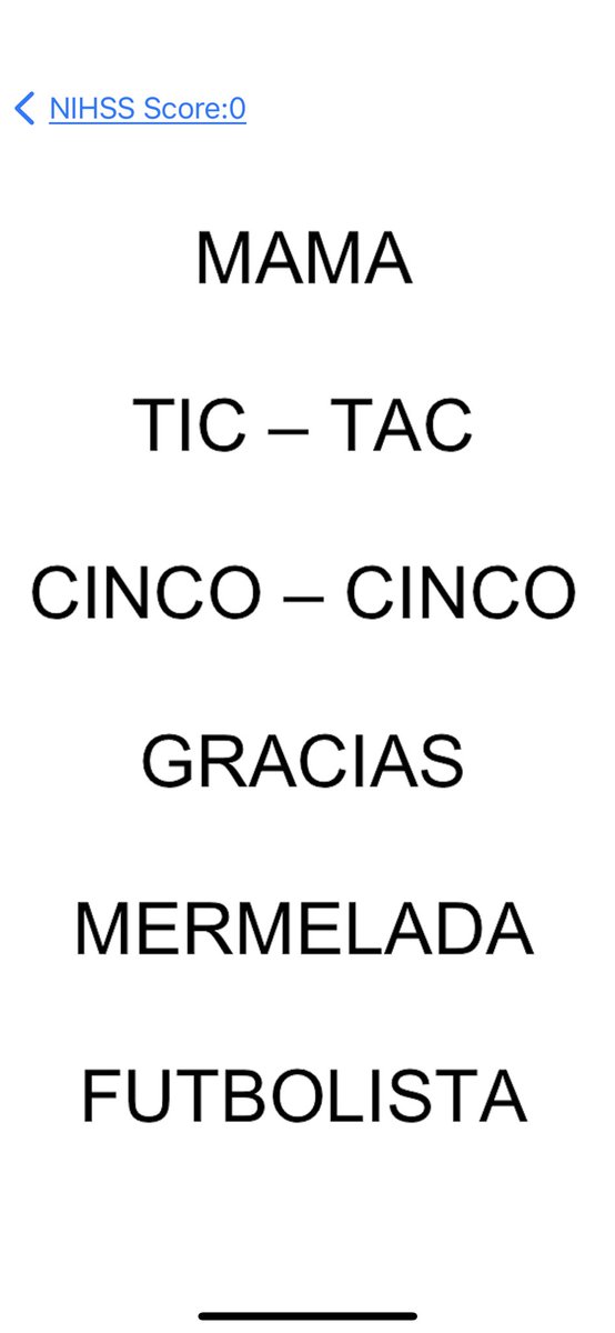KrizLohman's tweet photo. No, no te tienes que aprender de memoria toda la escala NIHSS. 

De hecho, es mejor que la traigas en una app o en un manualito impresa. 

Toma el curso para aprender a aplicarla correctamente. Es gratis. En español. 

https://t.co/NA9ukJS2DE https://t.co/QyyFokzmz3