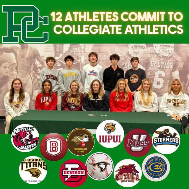 Mr. Doug Ternik, Athletic Director at Providence Catholic High School, announced that twelve student athletes will continue their athletic careers at the collegiate level. Check out photos from the day, and read the full story and bios at: providencecatholic.org/news/twelve-st…