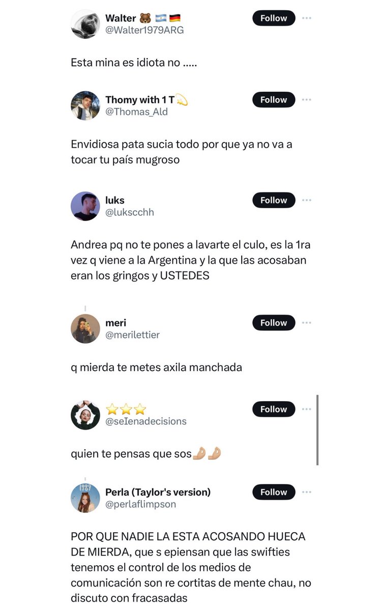 swiftiemexa's tweet photo. Mi tweet: no acosen a Taylor en su visita

Los comentarios: 😂😂😂 https://t.co/VBIlN59dVw