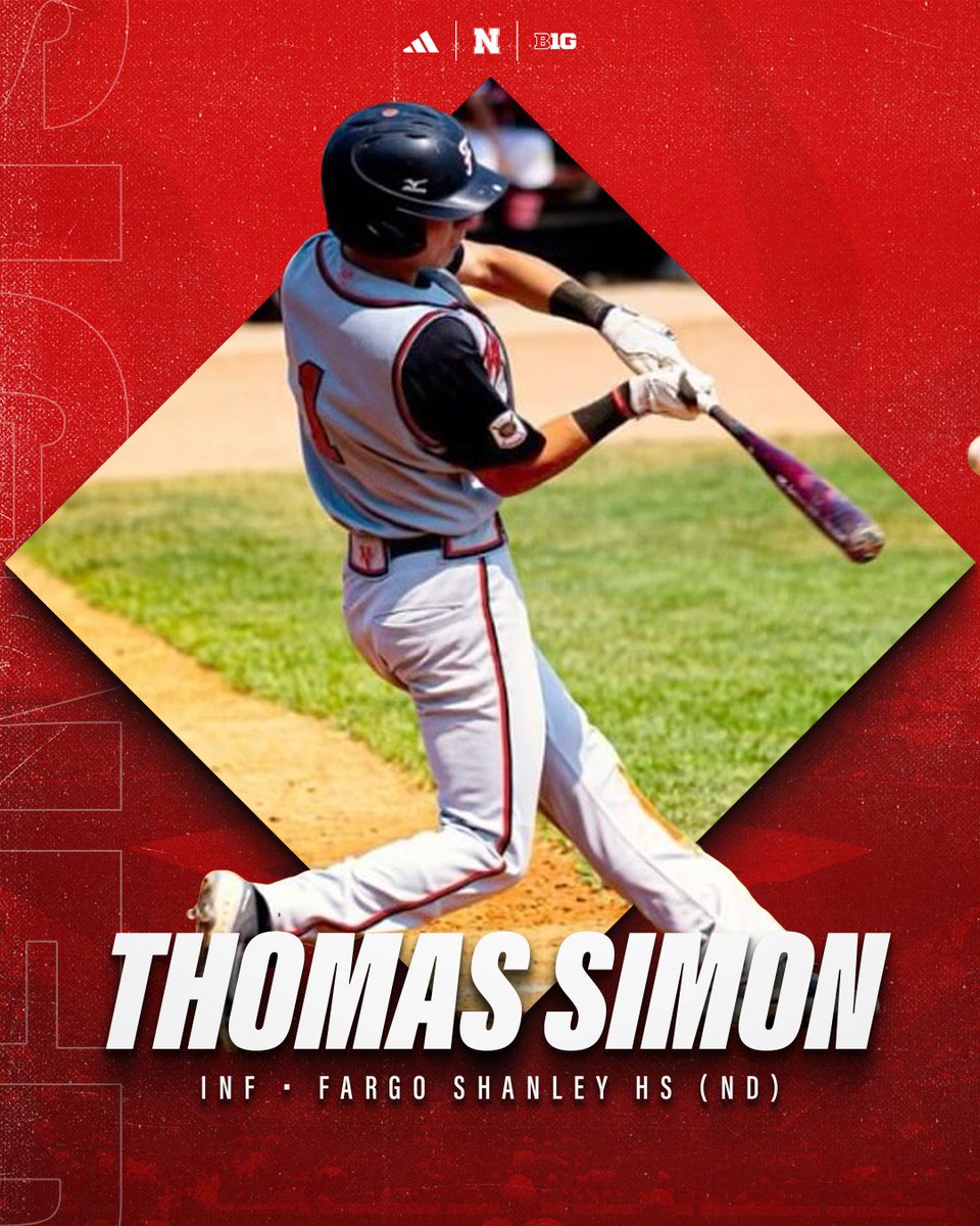 Simon says Go Big Red.

Welcome to Nebraska, Thomas! ✍️