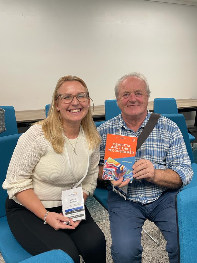 Helpful insights from Rachael Kelley and Nicky Taylor <a href="/leedsbeckett/">Leeds Beckett</a> and <a href="/george_rook/">George Rook</a> <a href="/DementiaVoices/">DEEP UK</a> at #UKDC2023 on meaningfully involving people with lived experience of dementia as expert advisors in research
