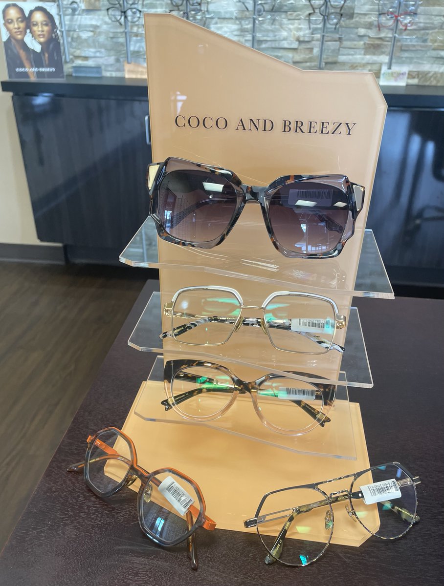 New in stock!! Coco and Breezy frames have arrived! Swing by and take a look! #InSightEyeGroup #Eyewear #CoCoandBreezy