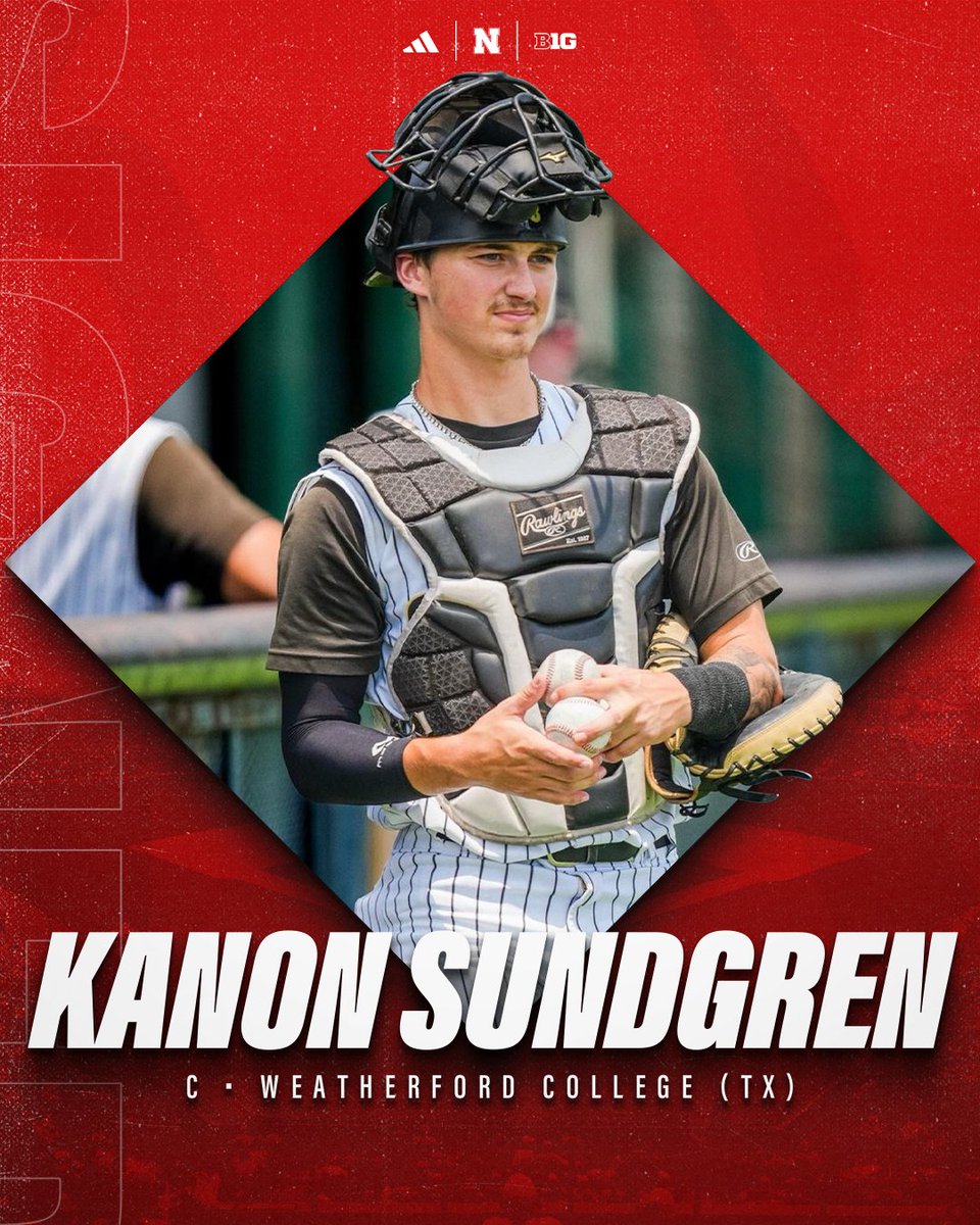 HuskerBaseball's tweet photo. He's got a cannon.

Welcome to Nebraska, @SundgrenKanon! ✍️ https://t.co/IwBR5IH3Oc