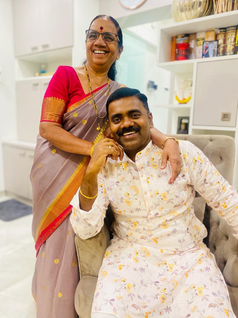 It's 66th #Birthday — my birthday girl…keep your blessings as always. Love you my First Lady love.

#FirstLadylove #maa #smiling #stronglady #parenting #blessings #birthdaygirl #sweetheart #gratitude #rk #rahulkamble #learnings #respect #bonding #motherlove #momlove #mommoments