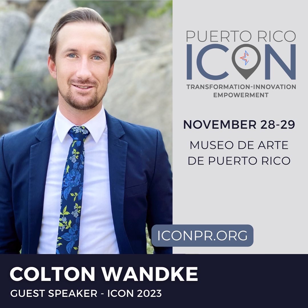 Representing the Puerto Rico Innovation Fund, we are honored to have their Partner/Investor Colton Wandke join us for our “Pioneering Puerto Rico: Shaping the Future through Innovation” Panel.

Buy your tickets online 🎟️ lnkd.in/eubRxbwv