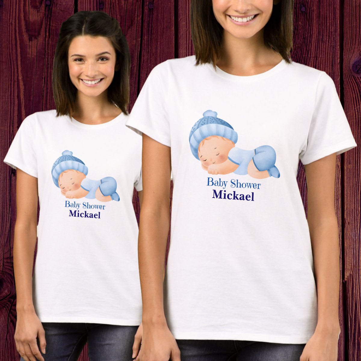 Personalized Cute Baby Shower  T-Shirt zazzle.com/z/uiitxww6?rf=… via @zazzle #babyshower #newborn #babyboy #mommyandme #mummy #tshirts #tshirtshop #kids