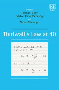 Matías Vernengo (@nakedkeynes) on Twitter photo Sad News; Tony Thirlwall passed away. Here the book on the 40 years of the law <a href="/Elgar_Economics/">Elgar Economics</a> <a href="/ROKE_Elgar/">Review of Keynesian Economics</a> Sad News; Tony Thirlwall passed away. Here the book on the 40 years of the law <a href="/Elgar_Economics/">Elgar Economics</a> <a href="/ROKE_Elgar/">Review of Keynesian Economics</a>