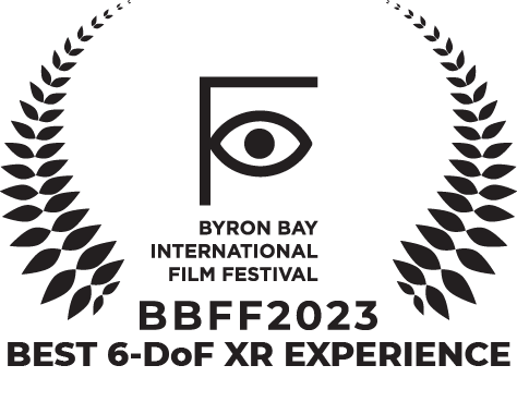 Well blimey, that's a lovely surprise. Thanks @byronfilmfest for awarding 'Rock Paper Scissors' the Best 6DoF XR Experience award 😍 honoured! @bfinetwork @filmhubmidlands @AlexzandraJack