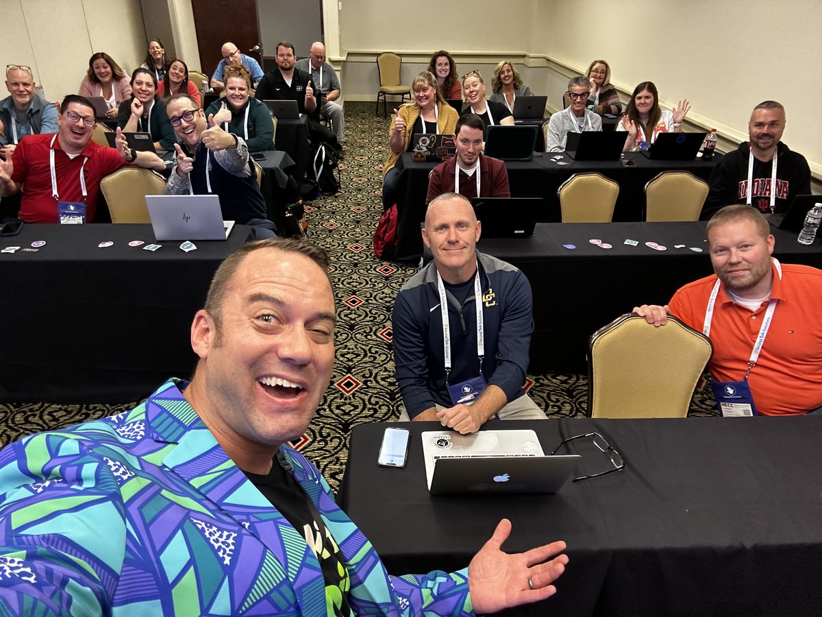 MrCoachK15's tweet image. Educators are amazing but Hoosier hospitality from those at @hecc_conference is super special! ✨

Loved sharing @MicrosoftFlip, @Canvas_by_Inst integration, @MicrosoftMath, @Bing Chat, @MicrosoftEdu, @Microsoft365 #AppSmash &amp;amp; so much more at #HECC2023...and it was just DAY 1! 💗