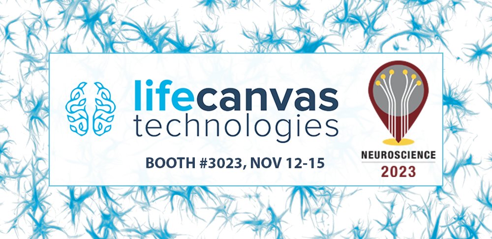 LifeCanvasTech's tweet photo. LifeCanvas Tech is headed to #SfN2023! Come meet the team in Washington DC and learn about our end-to-end 3D histology workflow

Booth #3023 is the place to be next week for all your burning questions about whole organ 3D imaging🧠 https://t.co/XzqpEtV4hE