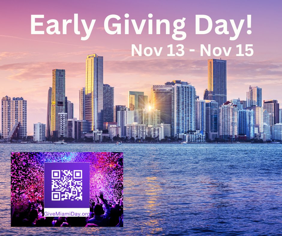 Early Giving Day starts on Mon, Nov 13!
Support the Chopin Foundation and help us to meet our challenge to reach 500 NEW $25 (or more) donations before the 2025 National Chopin Piano Competition. 
bit.ly/3u3BK7T
#chopinmiami #GiveMiamiDay