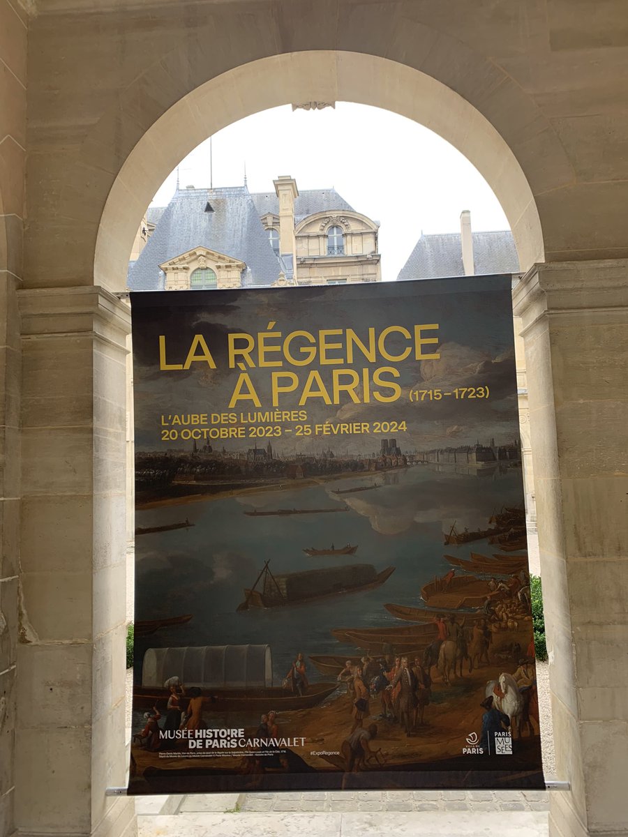 Dans le catalogue de l’exposition #Régence, Ulysse Jardat, conservateur du patrimoine et co-commissaire de l’exposition, évoque le portrait du Régent par Marcel Proust, selon Saint-Simon. 

Relisons Pastiches, L'Affaire Lemoine à la manière de Saint-Simon: marcel-proust.com/pastiches/affa…