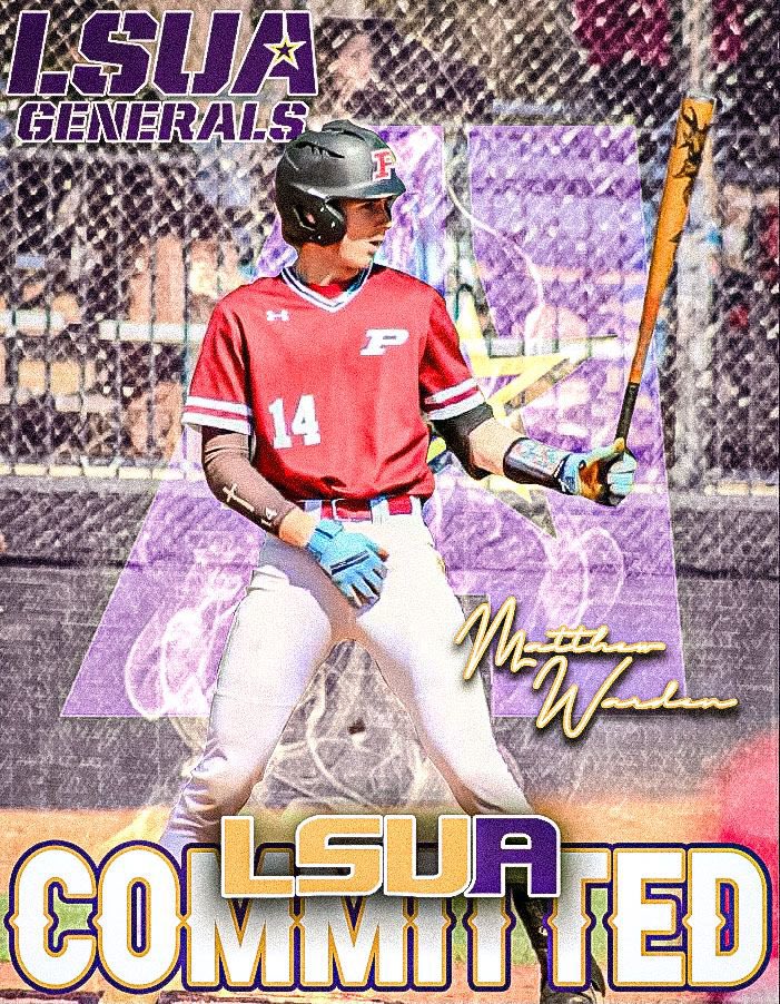Matt Warden (@mattwarden15) on Twitter photo Excited to announce I will be signing my letter of intent on November 15th @ 1:45pm at pineville high school in the library. All are welcome to attend!!ππ<a href="/phsrebsbaseball/">Pineville Baseball</a> Excited to announce I will be signing my letter of intent on November 15th @ 1:45pm at pineville high school in the library. All are welcome to attend!!ππ<a href="/phsrebsbaseball/">Pineville Baseball</a>