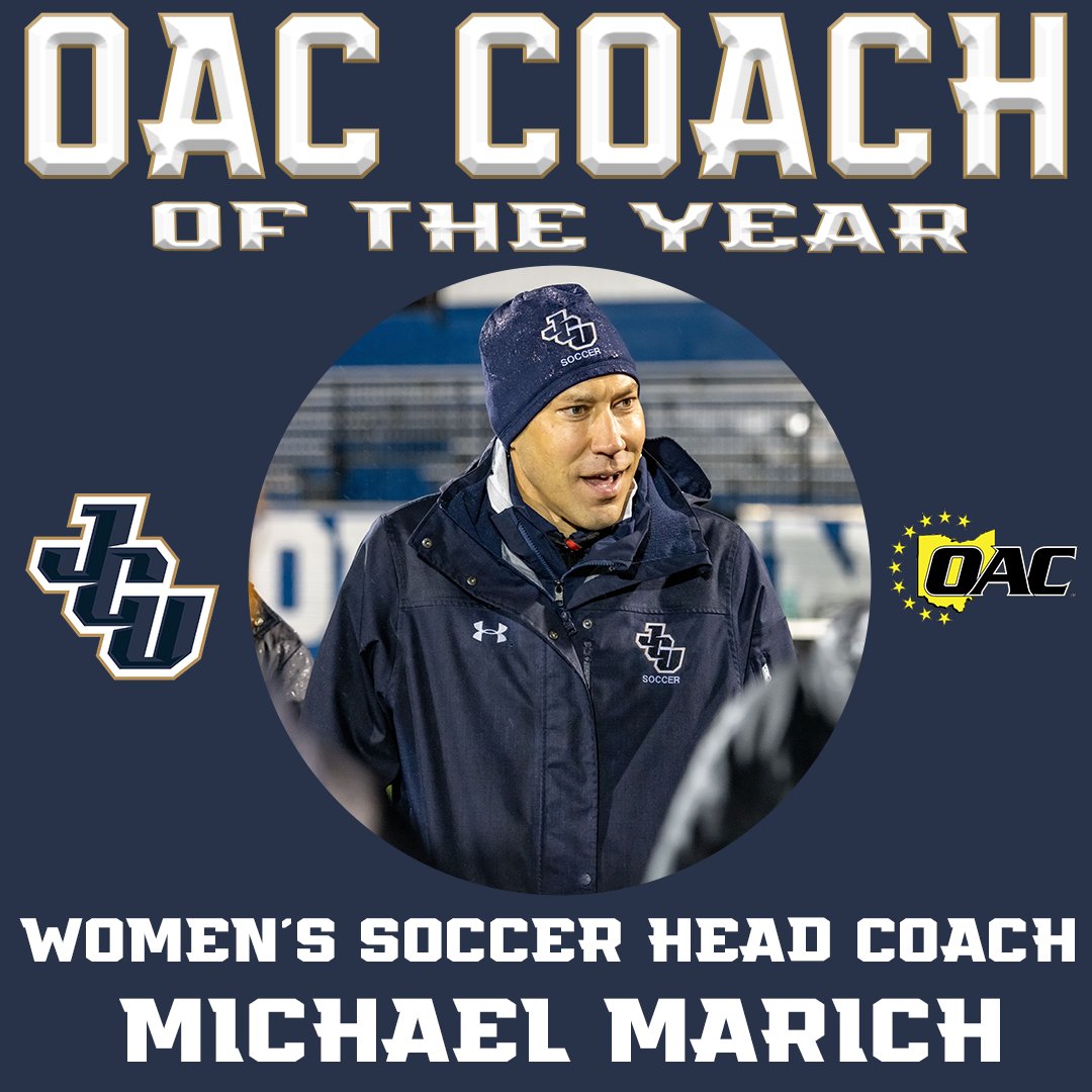 WSOC: The Blue Streaks have reeled in a host of All-OAC honors!

⚡️OAC GK &amp; Freshman of the Year: Madeline Martin Kosier
⚡️OAC Coach of the Year: Michael Marich
⚡️All-OAC: Rosado, Shaffer, Patrzyk, Malinky, and Walter

📰jcusports.com/news/2023/11/9…
<a href="/JCUWSOCCER/">JCU Women's Soccer</a> ⚡️ <a href="/JohnCarrollU/">John Carroll University</a>