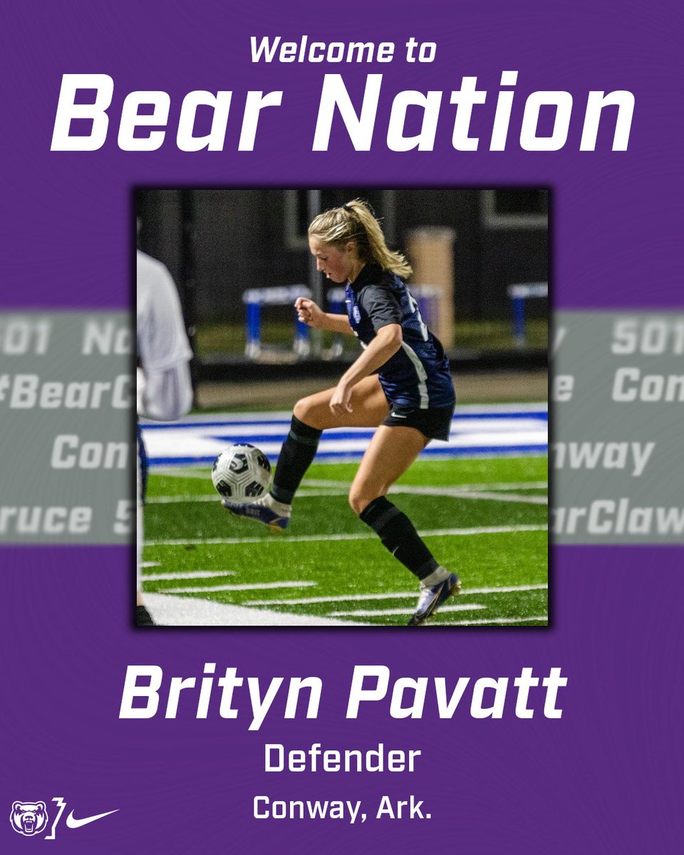 She's got some family ties to our team already, but she's a talent worth signing on her own! A warm welcome to Brityn Pavatt!

#BearClawsUp