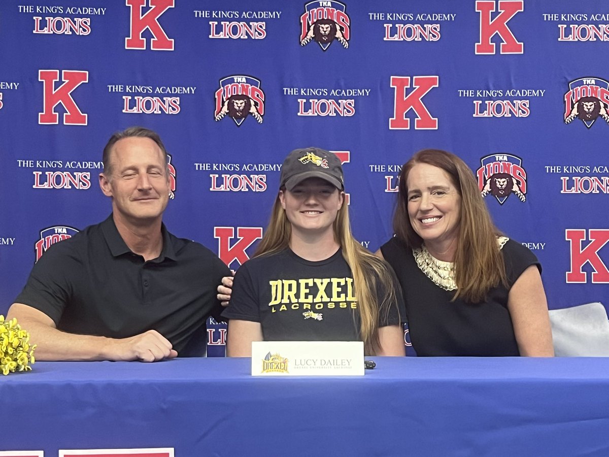 Congratulations to Lucy Dailey who has signed to play lacrosse at Drexel! #tkalacrosse @pbphighschools @TKAWPB @ESPNTop63 @ESPNWestPalm