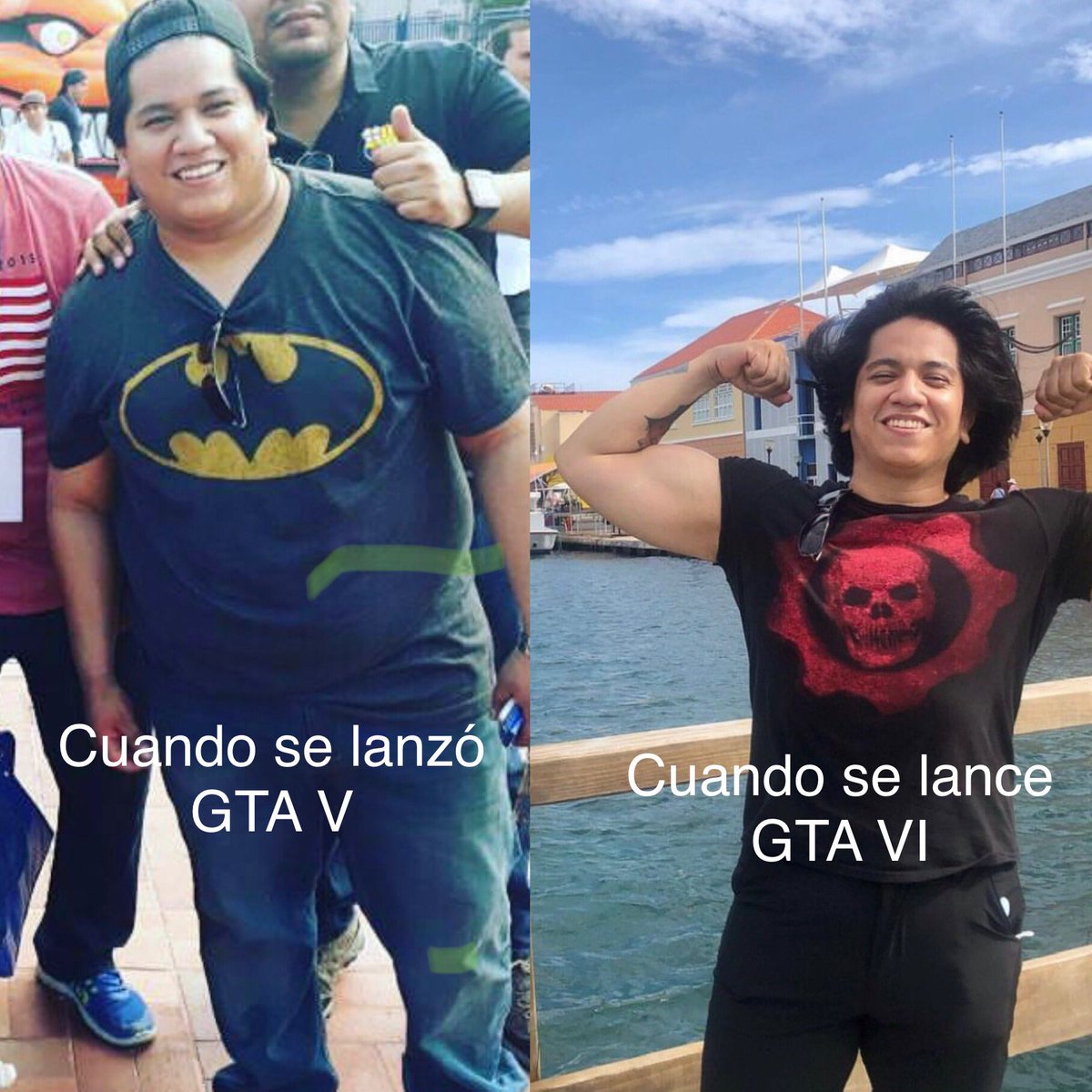 What I looked like when GTA V came out vs now. 🤣🤣🤣 #GTA6 #GTVI