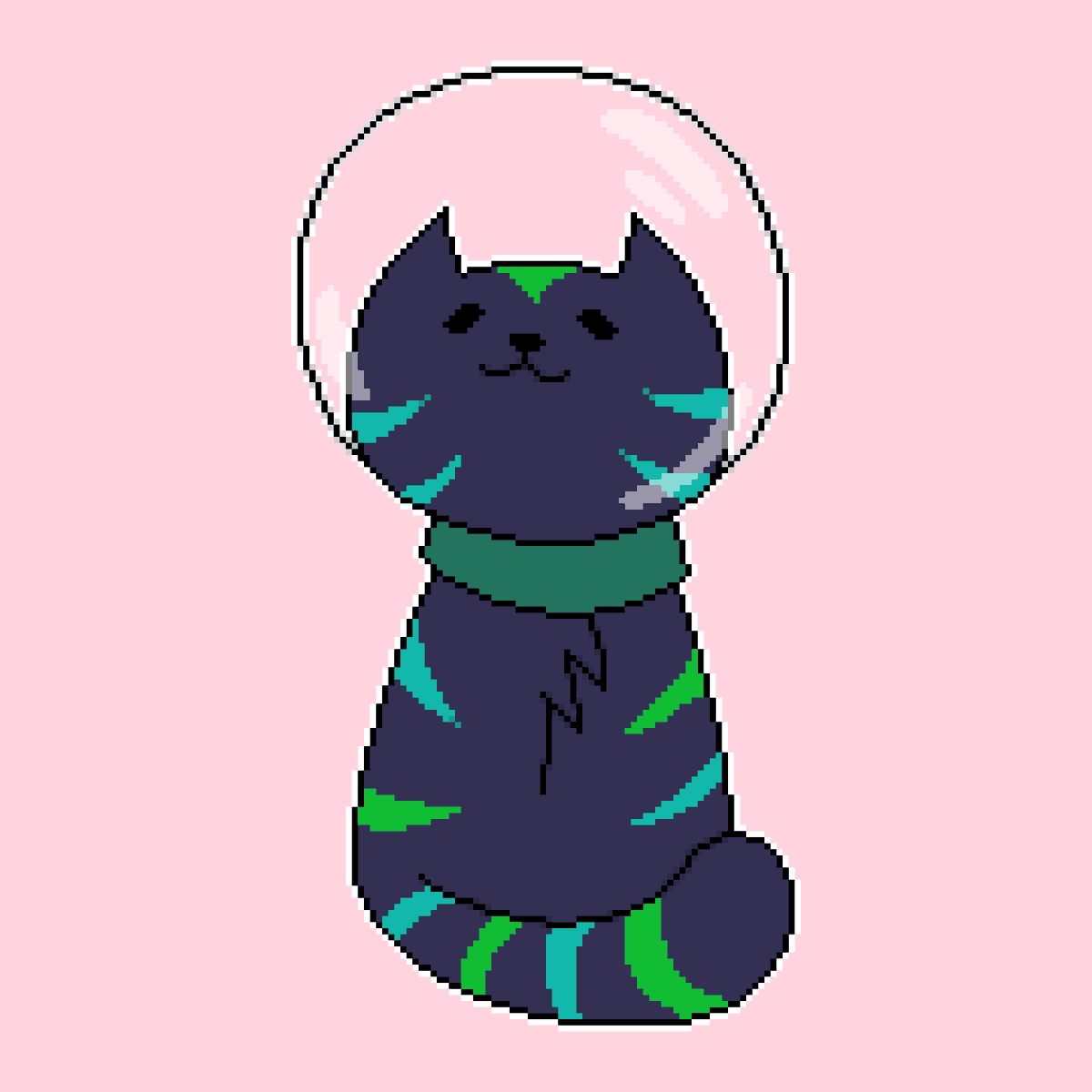 relmurain's tweet photo. I've been practicing pixel art for an upcoming project! The original cute art is from @ASantArt_ ❤️ https://t.co/aJ6F5V1CEY