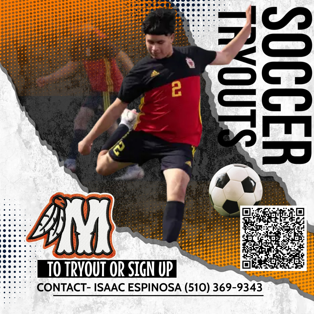 come and be part of McClymond Boys Soccer Team. We need a Max of 13 Student to be able to start the season 23-24, Please sing the google form or Contact Isaac Espinosa