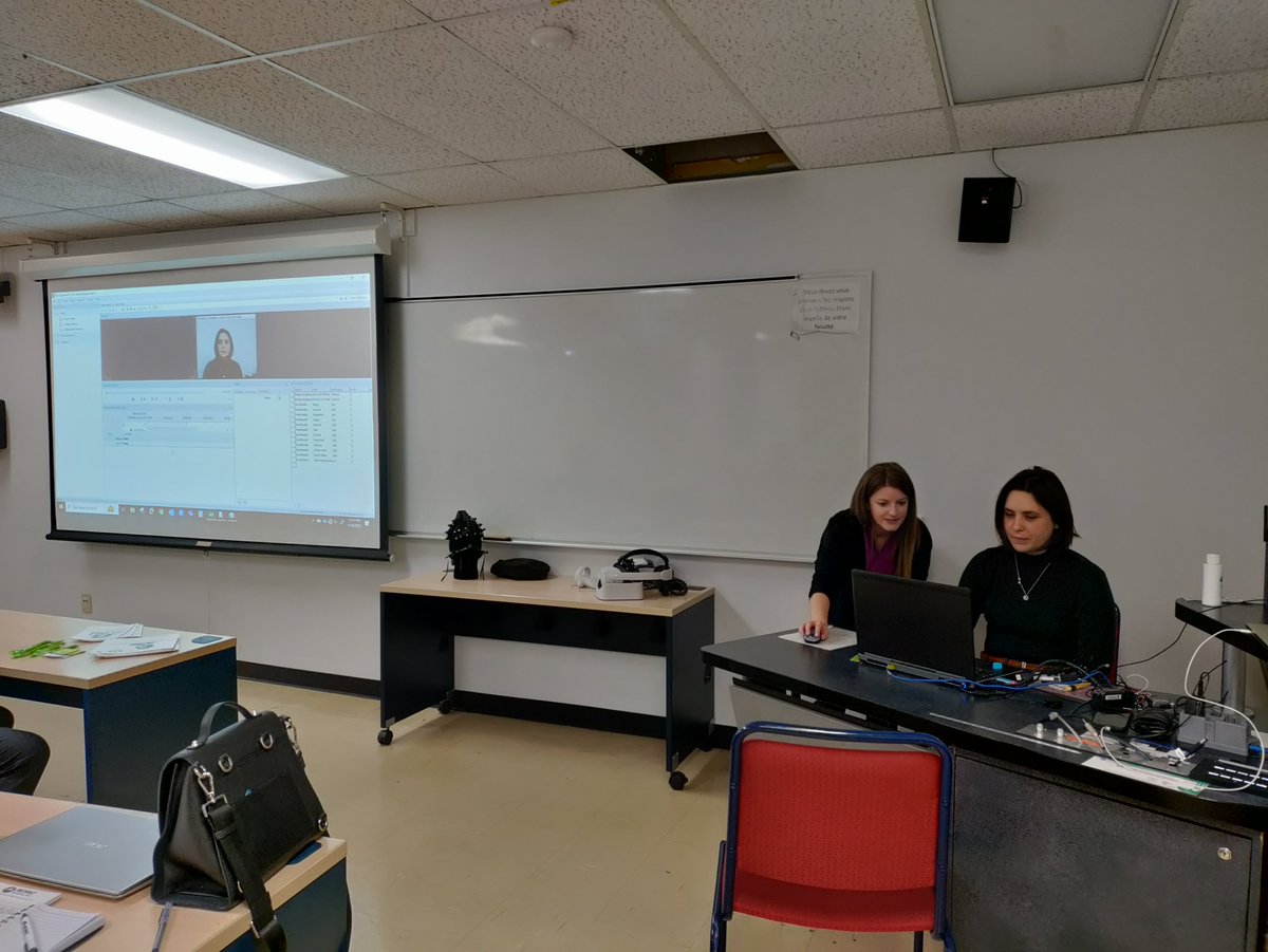 seenelimaging's tweet image. 📢 Just wrapped up a workshop with the EJNQ team of @ChuSteJustine! 🎓 Our presentation and hands-on sessions with @BiopacSystems and @NoldusIT were a fantastic learning experience. 🙌 Thank you to all the participants for making it a success! 🌟#FaceReader #fNIRS #VR #Physiology