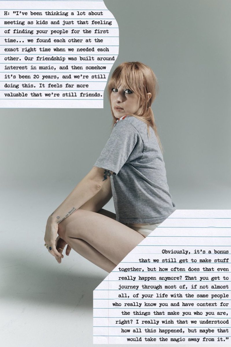 .@Paramore for <a href="/coupdemain/">Coup De Main</a> interview + great new photos are here! 
🔗 paramore-music.com/2023/11/paramo…
🔗 coupdemainmagazine.com/paramore/19483