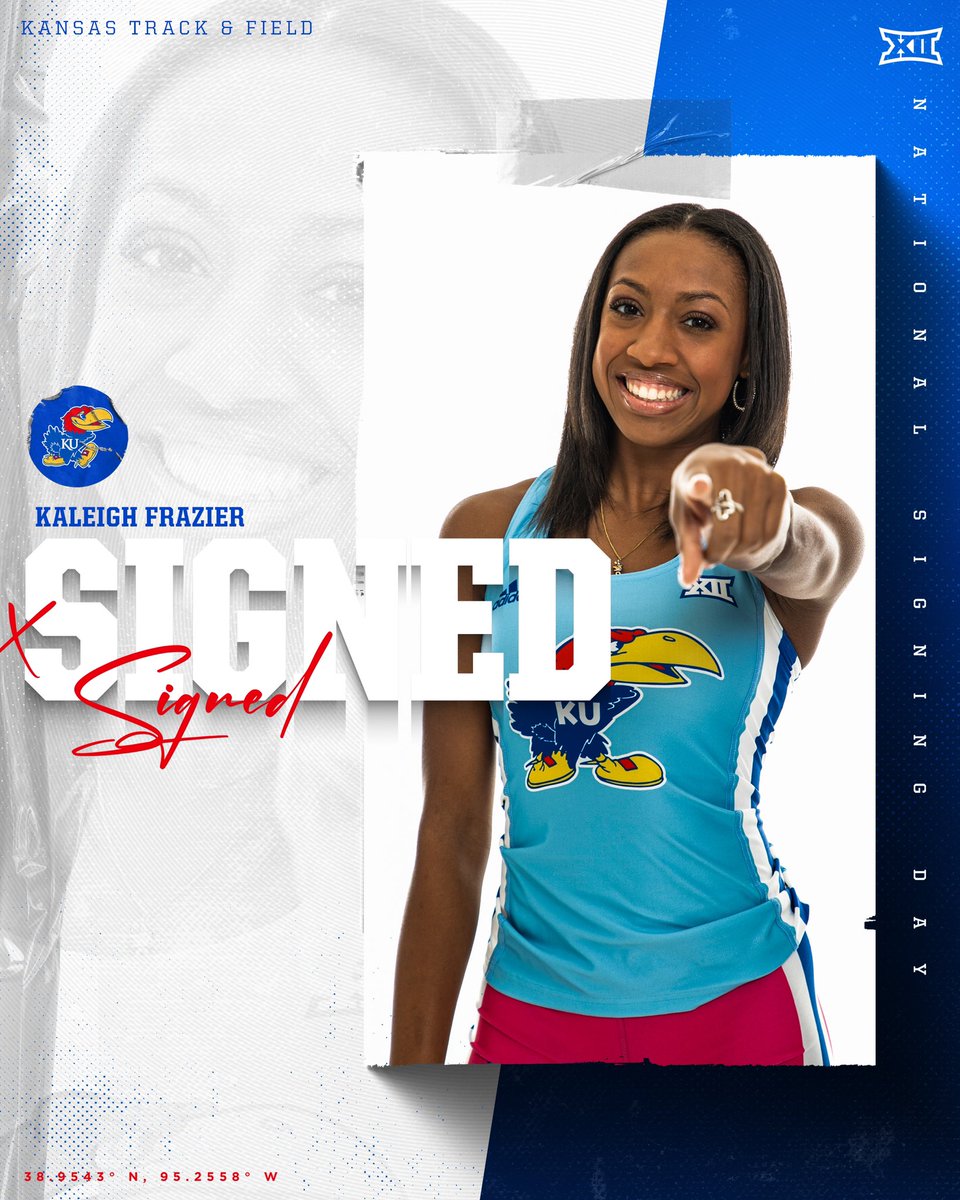 Texas ➡️ Kansas ✍️

Welcome to KU, Kaleigh ❕

#RockChalk | <a href="/KaleighFrazier5/">Kaleigh Frazier</a>