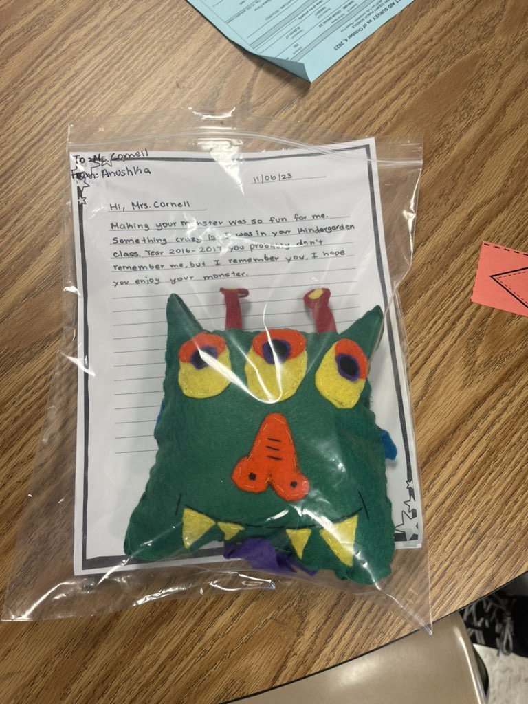 Dr. Carla M. McNeal (@drmcneal_hwms) on Twitter photo Our 7th grade FACS students had a FANTASTIC time visiting the kindergartners at Cedar Grove ES yesterday to deliver their monsters! They also got some reading done while there, too. Excellent job, Mrs. Zangrilli! <a href="/HallieWellsMS/">HallieWellsMS</a> @HWMS_StaffDev #DoWellBeWell #ThisIsCommunity Our 7th grade FACS students had a FANTASTIC time visiting the kindergartners at Cedar Grove ES yesterday to deliver their monsters! They also got some reading done while there, too. Excellent job, Mrs. Zangrilli! <a href="/HallieWellsMS/">HallieWellsMS</a> @HWMS_StaffDev #DoWellBeWell #ThisIsCommunity