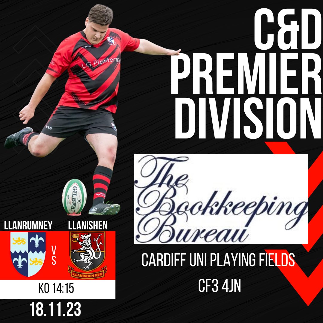 LlanRugby's tweet photo. Next week we play Llanishen II’s @ home in the premier divison. #UpTheLlan
Thank you to Kath (The Bookkeeping Bureau) for sponsoring our game. 
Kath provides all aspects of book keeping
Please feel free to get in touch with Kath on 07766162631 https://t.co/v35EzAovyA