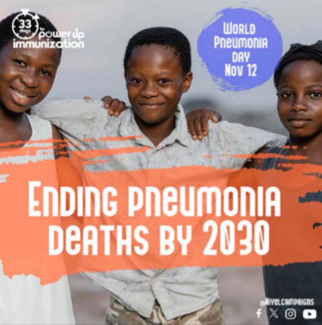 End deaths caused by Pneumonia. Celebrating World Pneumonia Day Nov 12,2023 #PuHI #SaveAndSecure #VaccinesWork #DAAPU