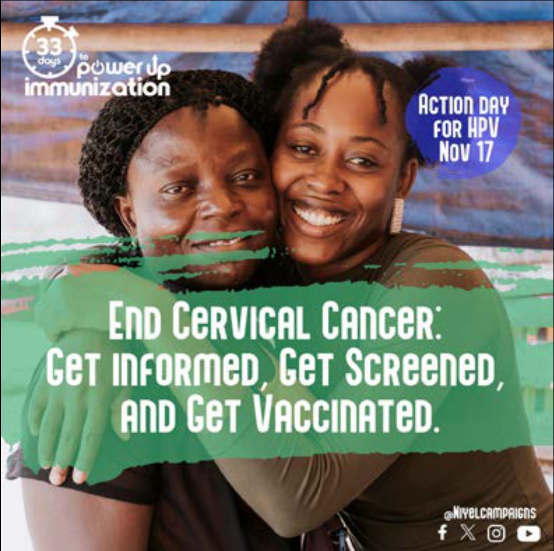 Let's unite against Cervical Cancer    #PuHI #SaveAndSecure #VaccinesWork #DAAPU