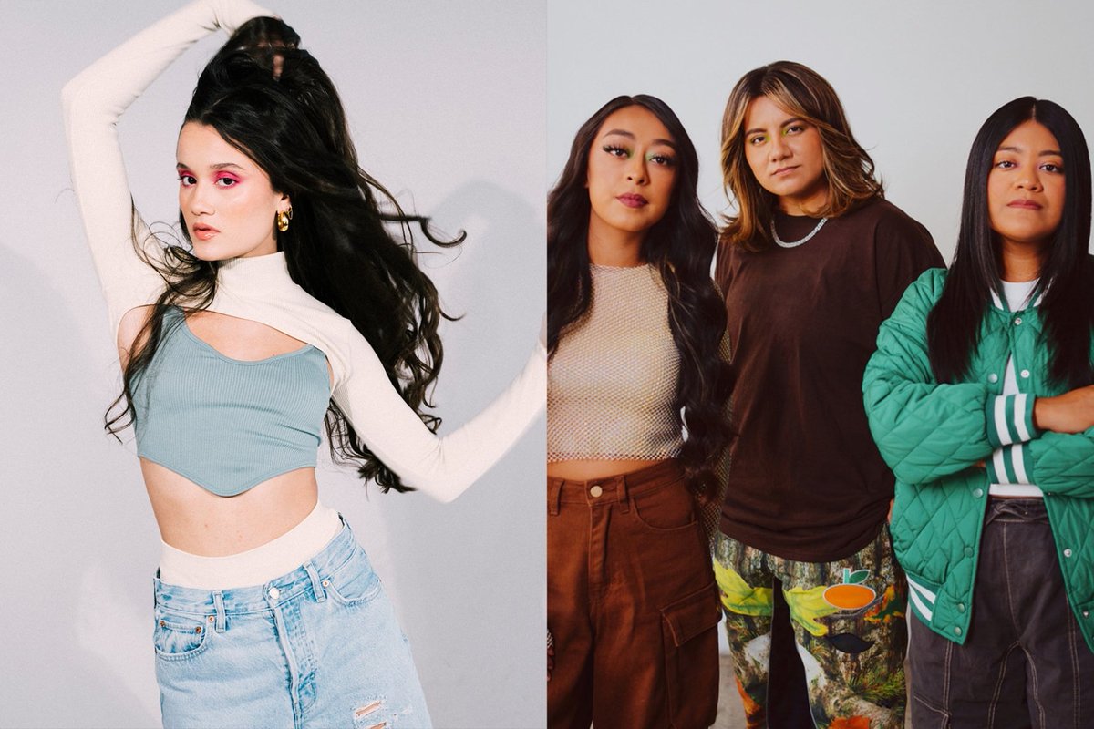 RollingStone's tweet photo. Borja, Conexión Divina, Joaquina, and Leon Leiden Discuss Being the Latin Grammy’s Best New Artists with Rolling Stone. 

"It’s one of the biggest honors you can get in your musical career." 

Interviews: https://t.co/d9HN8Xf05x https://t.co/Z63wybK7sr