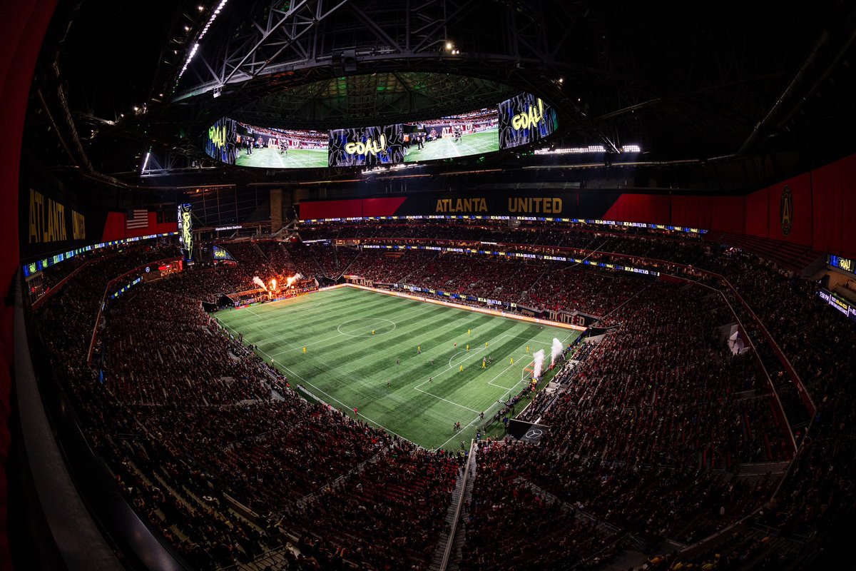 We are <a href="/ATLUTD/">Atlanta United FC</a> 
Thanks fans for this amazing atmosphere 👊🏿🔥🔥