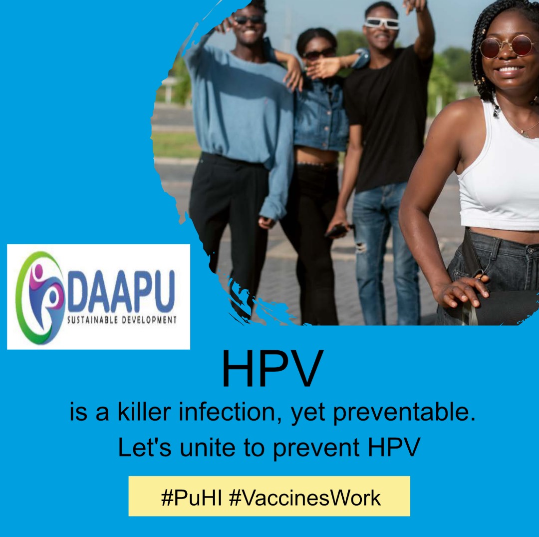 End deaths caused by HPV .Celebrating World HPV Day Nov 17,2023 #PuHI #SaveAndSecure #VaccinesWork #DAAPU