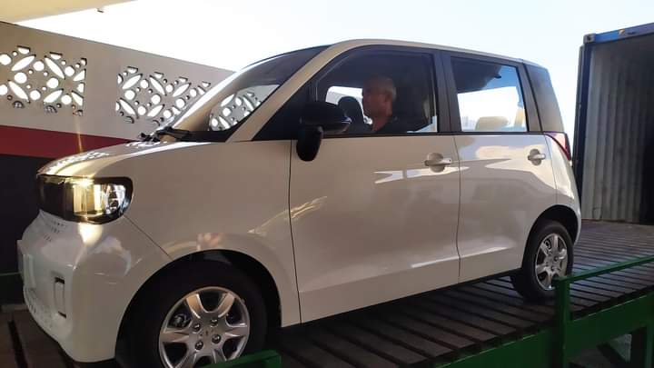 AeiVedca's tweet photo. Contenedor de PPA para triciclos  refrigerados y autos eléctricos #VEDCA para pruebas.
#Cuba #VehiculosElectricos https://t.co/QMkASUqMi7