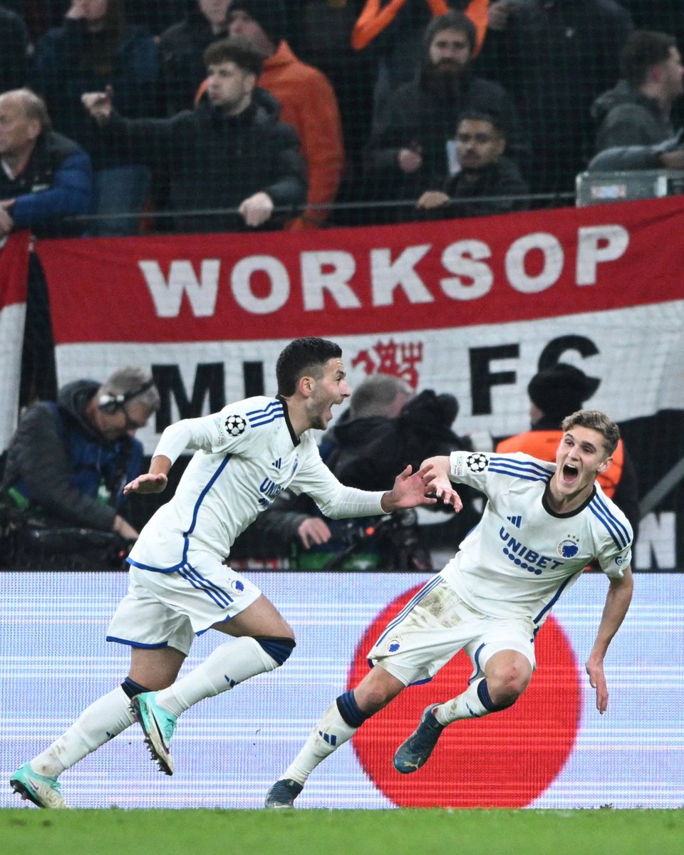 Copenhagen in dreamland! 🤪

#UCL