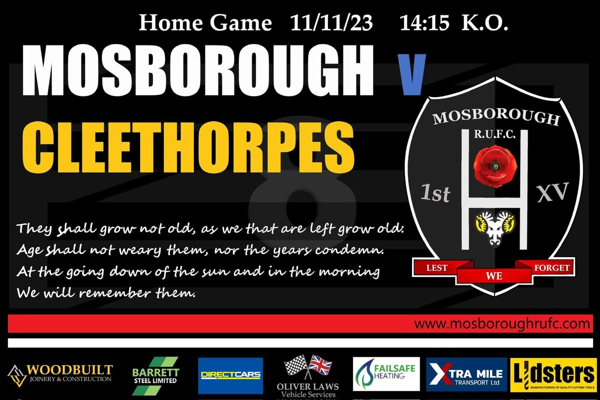 Mosborough RUFC tweet media