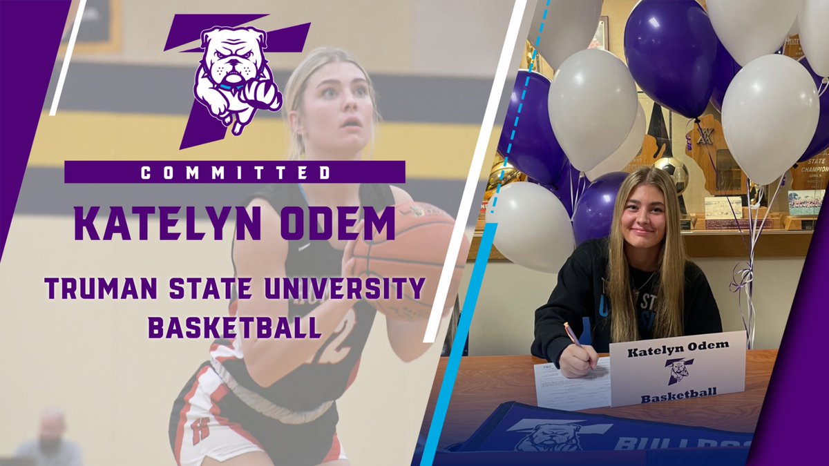 Congratulations to Katelyn Odem on her commitment to continue her basketball and academic career at Truman State University! @hhsboosterswi @KatelynOdem @TrumanAthletics @Truman_WBB @academy_chapman