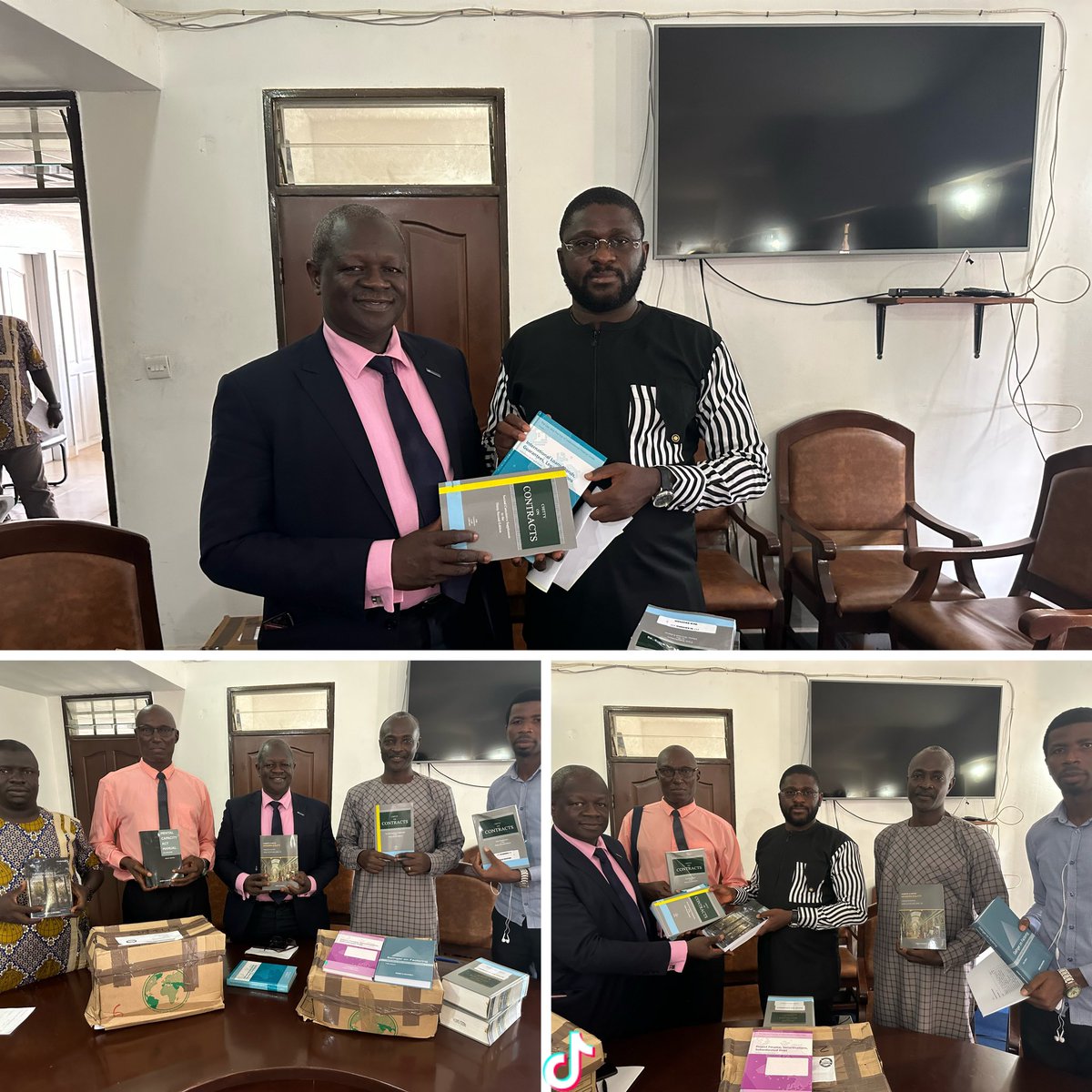 Momo Turay (@momo2ray) on Twitter photo Pleased to have formally handed over today 9 boxes of assorted law books to <a href="/fbcLaw1/">Law Faculty- Fourah Bay College</a> Library donated by <a href="/LawBookFacility/">International Law Book Facility (ILBF)</a>. Thanks to <a href="/kbccrossley/">Katrina Crossley</a> & <a href="/RichardHoney/">Richard Honey KC</a> for facilitating the process. <a href="/saffaAbdulai/">Emmanuel S Abdulai PhD</a>-Head of Dept & other staff appreciated all those that made it possible! Pleased to have formally handed over today 9 boxes of assorted law books to <a href="/fbcLaw1/">Law Faculty- Fourah Bay College</a> Library donated by <a href="/LawBookFacility/">International Law Book Facility (ILBF)</a>. Thanks to <a href="/kbccrossley/">Katrina Crossley</a> & <a href="/RichardHoney/">Richard Honey KC</a> for facilitating the process. <a href="/saffaAbdulai/">Emmanuel S Abdulai PhD</a>-Head of Dept & other staff appreciated all those that made it possible!