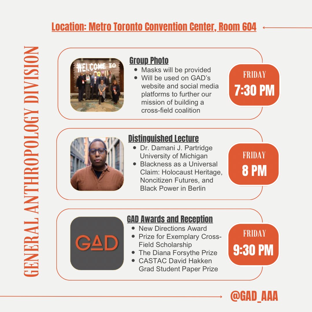 General Anthropology Division tweet media