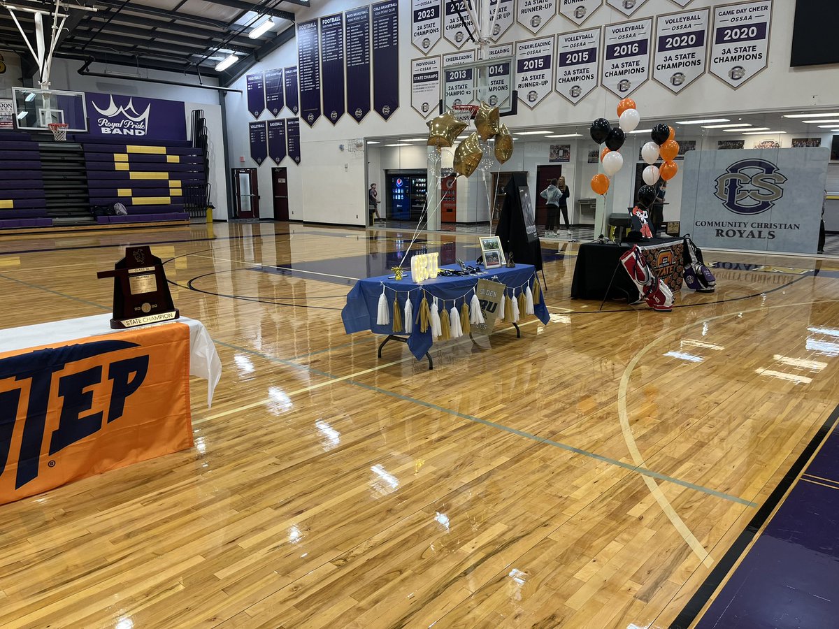 Mat McIntosh (@mcintosh_mat) on Twitter photo Exciting day to be a Royal! 3 standing student athletes signing D1 National Letters of Intent! <a href="/BrazielLandry/">Landry Braziel#15π</a> <a href="/CollinBond10/">Collin Bond</a> <a href="/DestinyDowning7/">Destiny Downing</a> Exciting day to be a Royal! 3 standing student athletes signing D1 National Letters of Intent! <a href="/BrazielLandry/">Landry Braziel#15π</a> <a href="/CollinBond10/">Collin Bond</a> <a href="/DestinyDowning7/">Destiny Downing</a>