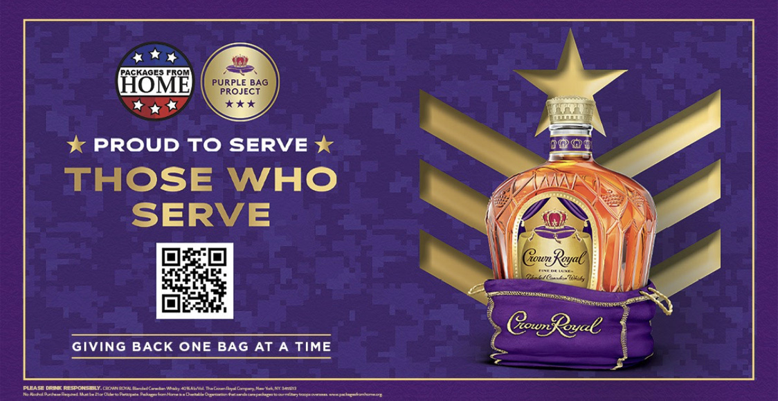 Your Waukee Hy-Vee Wine &amp; Spirits Dept. is collecting <a href="/CrownRoyal/">Crown Royal Official</a> bags for Project Bag Purple.