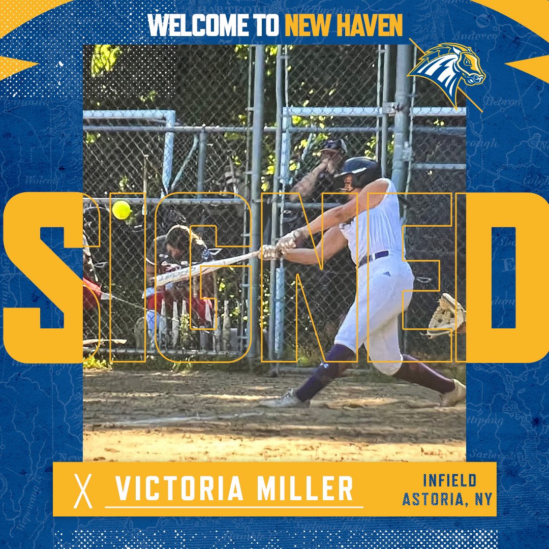We are so excited to welcome Tori Miller to the Charger Softball Family 💙💛

📍Astoria, NY
🥎 IF

#ChargeOn #unhsoftball