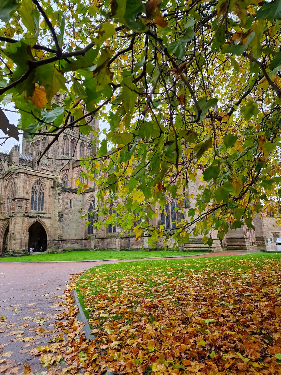 DJairportdisco's tweet photo. Autumn in Hereford UK
#autumncolours #hereford #cathedral #herefordcathedral #autumninengland #colours #autumnvibes #afternoonwalk #novemberdays #travelphotography #wonderful_places #beautifulnature https://t.co/RVxPTlUKj0