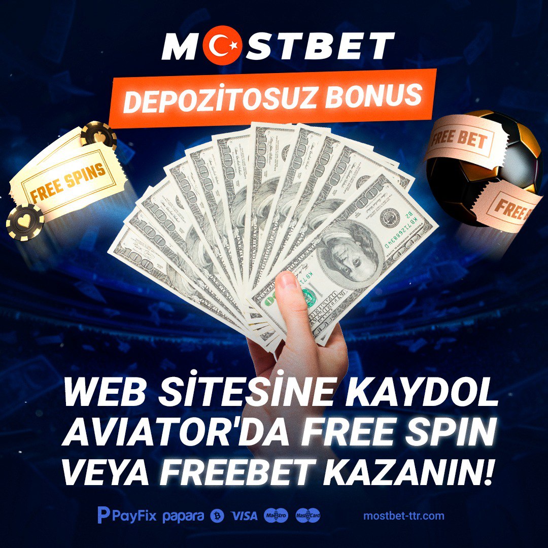 MostbetGirisTR2's tweet photo. 💸 DEPOZİTOSUZ BONUS 💸

Mostbet web sitesine kaydolun ve hediye olarak FREESPIN veya FREEBET kazanın!
MOSTBET GİRİŞ - MOSTBET
👉📱 https://t.co/sKMU27VgXy sitesine Kaydol

🍒 Bonus al! Bonus otomatik olarak aktarılacaktır.

🎰 Bonusla oyna! Bahis yap, çarkları çevir ve kazanmanın tadını çıkar.