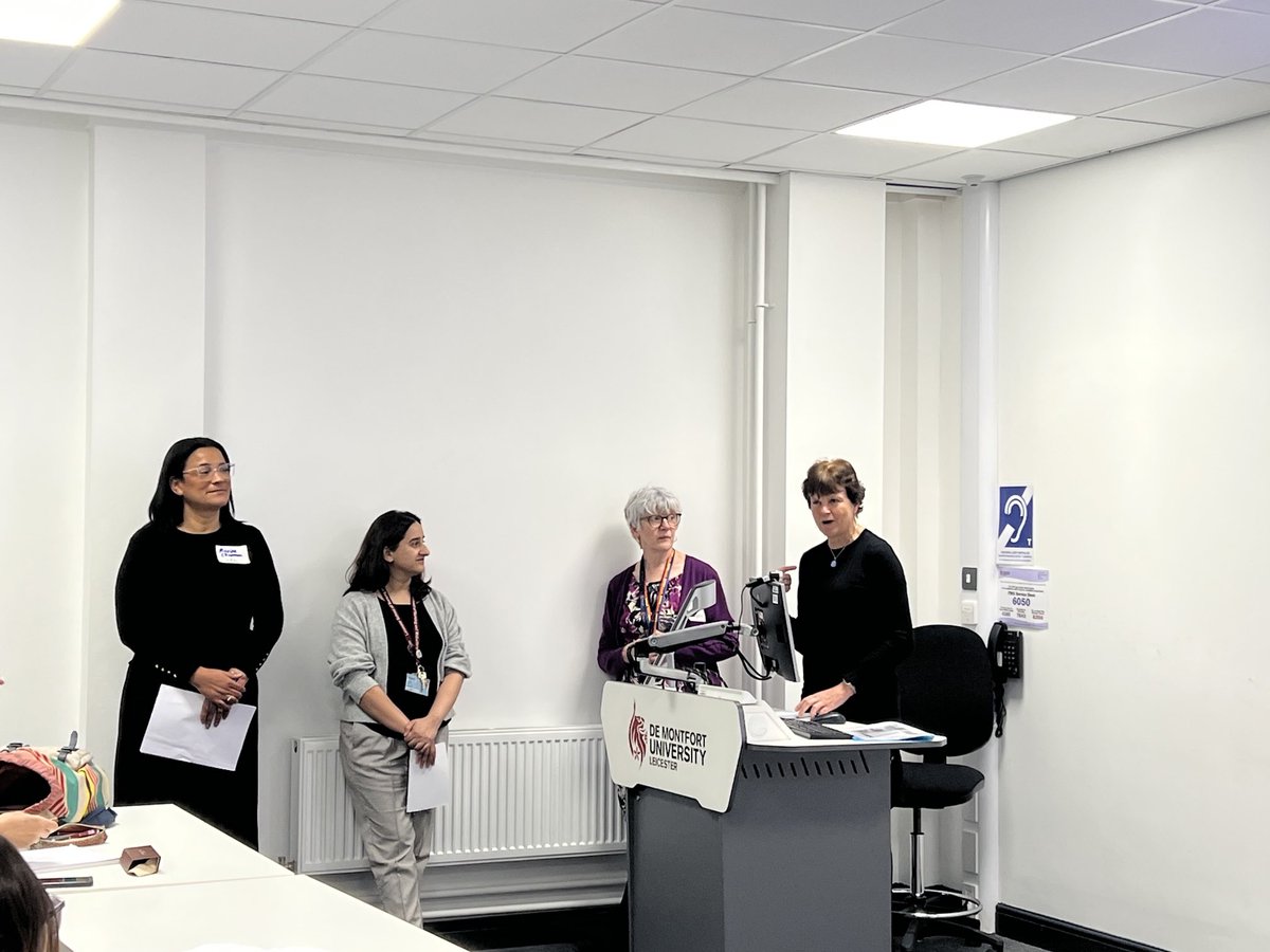 Important contribution from team DMU In collaboration with the University of Leicester and RCM in making a substantial and important contribution to today’s conference on “Reimagining Higher Education: Journeys of Decolonising”